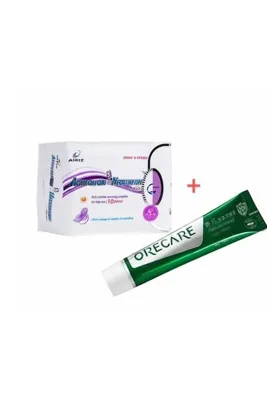 Tiens Genel Markalar TİENS Orecare Bitkisel Diş Macunu 135gr + 1 PAKET TİENS AİRİZ GÜNDÜZ PED