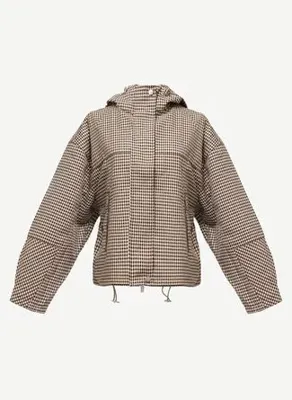 Yargıcı 26KKMT5031V Açık Kahve Kadın Klasik Yaka Loose Fit Mont