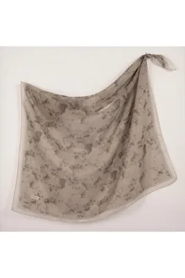 PİRAMİT Kehribar Eşarp | Batik Desen