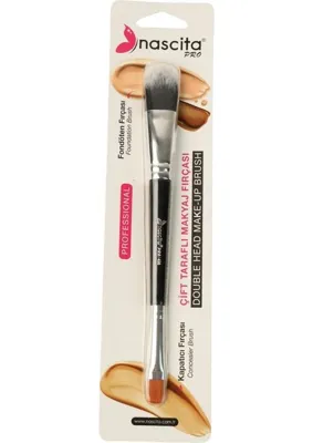 Nzm Store Silver Collection Çift Taraflı Kaş Fırçası