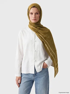 LCW ACCESSORIES Çizgili Kadın Şal