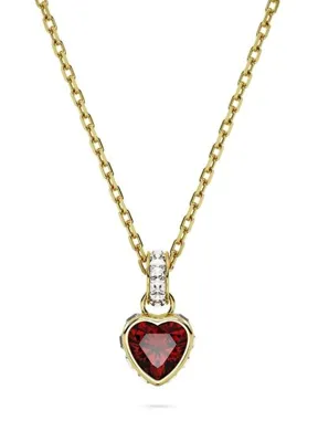 Swarovski Stilla Pend Hrt Red Gos Kadın Kolye