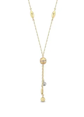 Orena Jewelry Lady Tassel 14 Ayar Altın Kadın Kolye