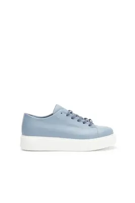 Divarese Mavi Kadın Deri Sneaker