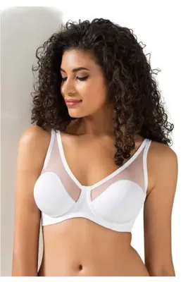 Le Jardin Kadın Beyaz Toparlayıcı Dolgusuz Sütyen /B Cup 9200