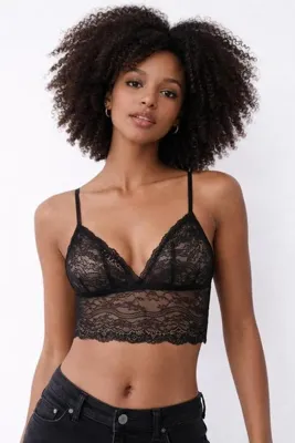DEEP SECRET Dantel bralet büstiyer