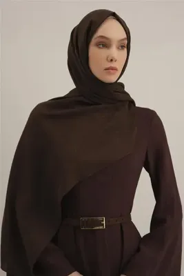ARMİNE Damla Desen Bambu Cotton Şal 1 (%83 Pamuk %17 Bambu) 10