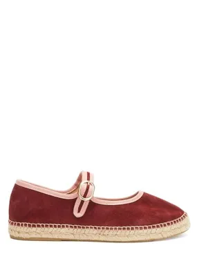Divarese Bordo Toka Detaylı Kadın Espadril
