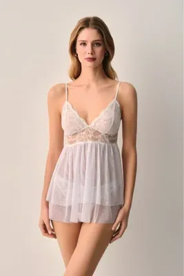 SUWEN Vivienne Dantelli Babydoll