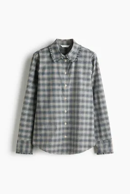 H&M Pamuklu Poplin Gömlek