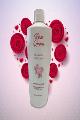 Pazariz Saf Gül Suyu %100 Gül Rosense Doğal Katkısız Saf 250 ML