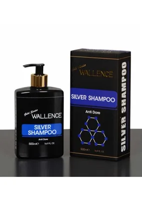 Wallence Silver Şampuan 500 ml Mor Şampuan E Vitamini İçeren Belirginleştirici Etkili