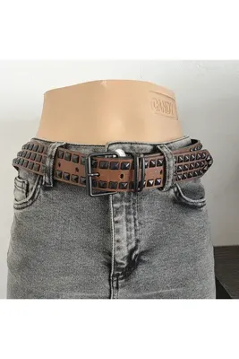 çelik belt vintega Piramitli Kemer