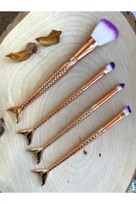 oldskoolbutik Makyaj Frıça Seti 4 Lü Krom