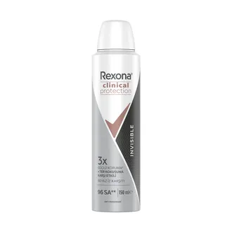 Rexona Kadın Clinical Protection Spray Deodorant Invisible 150 ml