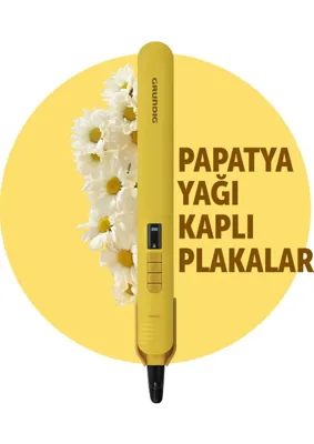Grundig HS 7033 Seramik Dijital Ekranlı İyonlu Saç Düzleştirici