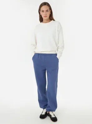 Benin Şardonlu Jogger Pantolon - Açık İndigo - Benin