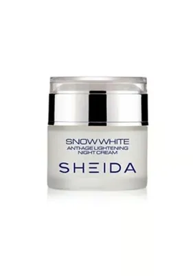 Sheida Snow White Leke Açıcı Gece Kremi 50 ml