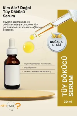 Kim Alır ?.com Kim Alır? Doğal Tüy Dökücü Serum