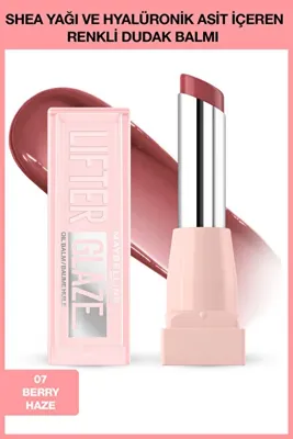 Maybelline New York Lifter Glaze Shea Yağı ve Hyalüronik Asit İçeren Renkli Dudak Balmı 07 Berry Haze