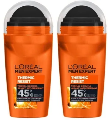 L'Oréal Paris Men Expert Thermic Resist Roll-on Termal Koruma 2 X 50 Ml