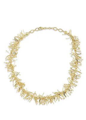 Orena Jewelry Starlight 925 Ayar Gümüş 24 Ayar Altın Kaplama Kadın Kolye