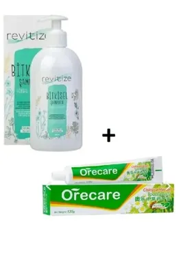 Tiens Revitize Bitkisel Şampuan & Orecare Bitkisel Diş Macunu 135 Gr