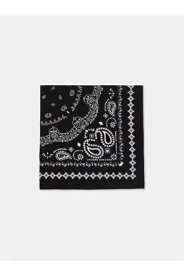 Colins Modern Fit Kadın Siyah Bandana