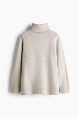 H&M Balıkçı Yakalı Oversize Kazak