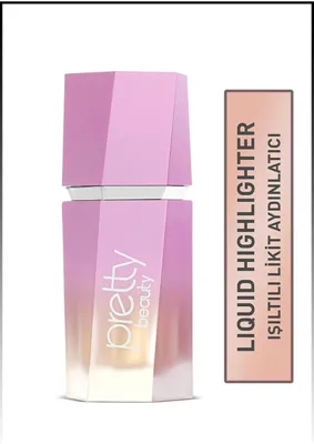 Pretty Beauty Pretty Beautyışıltılı Likit Aydınlatıcı - Liquid Highlighter