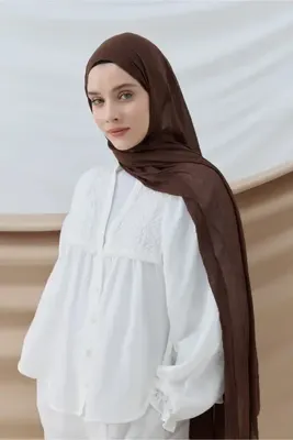 Modakaşmir AMİNENESİL ACIKAHVE BAMBU ŞAL