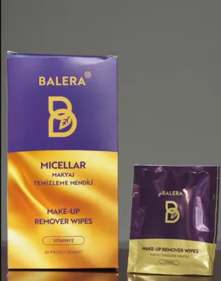 BALERA Micellar Makyaj Temizleme Mendili 15 Adet