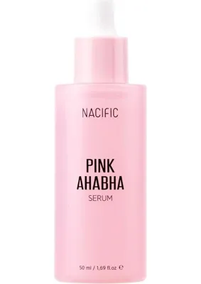 PINK Pink Aha Bha Serum 50 ml | Peeling Etkili Aydınlatıcı Serum | Gözenek ve Doku Dengeleyici