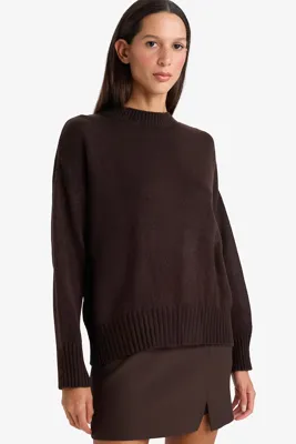 Defacto Oversize Basic Triko Kazak