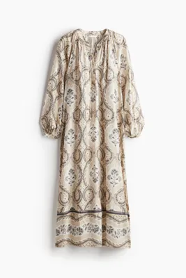 H&M Balon Kollu Elbise
