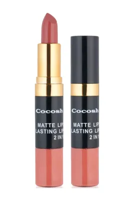 Diğer Cocosh She Ruj - Matte Smile Lipstick & Lipgloss 2 In 1 02 Latte 8681569700475 - 02latte Diğer