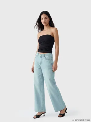 LCW Jeans Wideleg Kadın Jean Pantolon