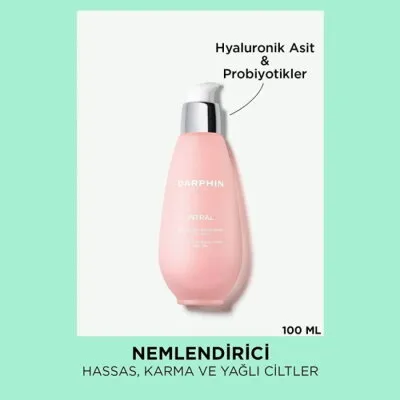 Darphin Intral Active Karma Ciltler İçin Su Bazlı Yağsız Dengeleyici Yüz Bakım Losyonu 100 ml