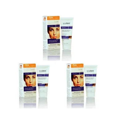 Dermaderm Bitkisel Leke Giderici & Cilt Beyazlatıcı Gece Kremi 100 G x 3
