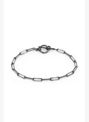 Frnch Silver Cuban 925 Ayar Gümüş Bileklik