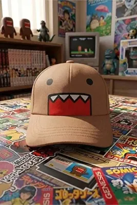 İsra Ayyıldız Moonstar Collection Kahverengi Domo Kun Baseball Şapka