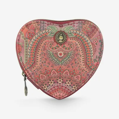Pip Studio Kırmızı Suni Deri Mücevher Kutusu 16x5x15 cm
