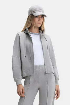 Vakko VİZON KAPUŞONLU SWEATSHİRT