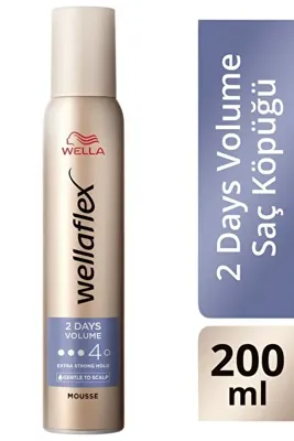 Wella Wellaflex Silk Finish & Hold İpeksi Bitiş ve Tutuş Sağlayan Saç Köpüğü Ultra Strong Hold 200 ml - 5/5 Hold