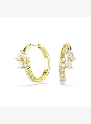 Swarovski 5761975 Swarovski Küpe Mesmera:Pe Hoop Whı/Gos