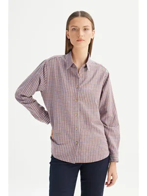 Wrangler Loose Fit Rahat Kesim Çok Renkli Ekose Gömlek