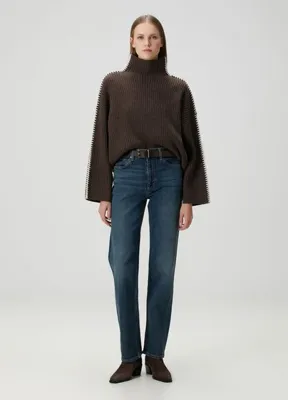 Rag&Bone Harlow Koyu Mavi Jean Pantolon