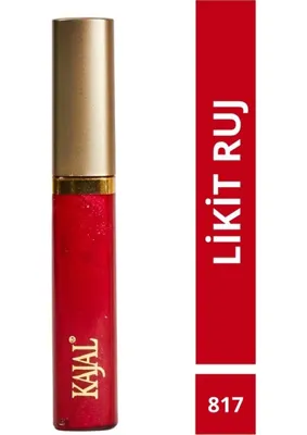 KAJAL Likit Dudak Parlatıcısı Ruj & Liquid Lipstick NO:817
