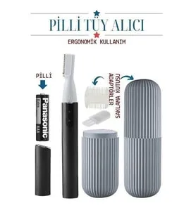 ModaCar Burun Kulak Kıl Temizleyici Kutulu Pilli Set