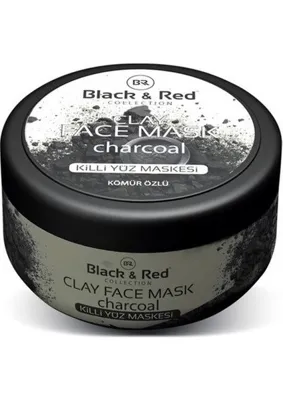 Black Red Black & Red Clay Killi Yüz Maskesi Kömür Özlü 400 Gr